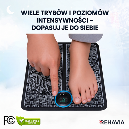 REHAVIA MATA EMS - DOMOWE ROZWIĄZANIE NA OPUCHNIĘTE NOGI